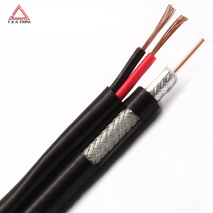 Câble d'alimentation coaxial tv r59 + 2c, cordon d'alimentation vidéo, vente en gros, CCTV <span class=keywords><strong>CCAV</strong></span> RG59, de chine - Product Image 2
