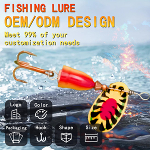 Mồi câu cá hồi 4G 6G 10g 13g 24g 16G Mồi Câu Cá Spinner Mồi Câu Cá Mồi Câu Cá - Product Image 2