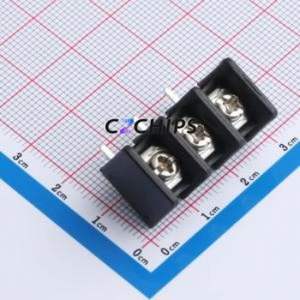 DBT30R-8.25-3P-BK-P Barrier Terminal Block Through hole Component (THT),P=8.25mm Connector 8.25mm 3P 24A 450V - Product Image 1