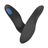 Semelles orthopédiques avec soutien de la voûte plantaire, amortissantes, respirantes, personnalisées - SENCENTHETIC Noir Toutes saisons