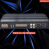 SQ RMS 150W 4 canaux voiture Subwoofer haut-parleurs amplificateur Peak 5000W Fullrange voiture amplificateur classe AB