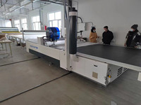 Plotter de corte de tela de persiana enrollable CNC automático de nueva condición, cortador textil de tamaño personalizado para industrias de sofás, núcleo de bomba de Motor