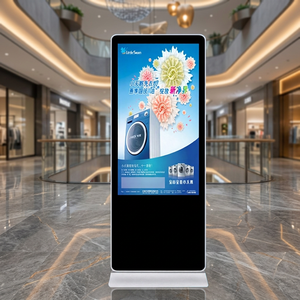 Hiseeview 43-98 Inch Indoor Floor <b>Standing</b> Network Advertising Display, Vertical Digital Signage with Remote Content Release - Product Image 1