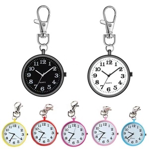 Nouvelle Arrivée <span class=keywords><strong>Montre</strong></span> <span class=keywords><strong>Infirmière</strong></span> Noire à Porte-clés, Logo Personnalisé Moderne, <span class=keywords><strong>Montre</strong></span> de Poche à Cadran Ouvert, Mouvement à Quartz, Boîtier en Alliage - Product Image 4