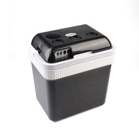 Glacière portable 24 litres, réfrigérateurs de voiture 12 V 220-240 V, glacière électrique pour voiture, maison, bateau, camion