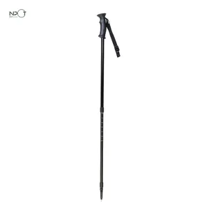 NPOT Nordic Pole Bastones para caminar Mejor valor Bastones de senderismo baratos Aluminio Acero al carbono EVA y mango de corcho 135