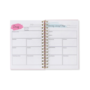Carnet de notes personnalisé pour infirmières, avec impression sur mesure, couverture rigide, journal quotidien pour le suivi des progrès scolaires, planificateur pour infirmières et médecins, cadeau - Product Image 3