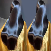 Peluca de Cabello Humano Vietnamita 100% Extraordinaria, Sin Nudos, Transpirable, Color Natural SDD, Peluca Frontal, Peluca Lisa para Alfombra Roja