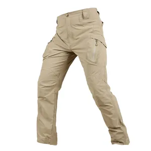 Лидер продаж, летние брюки-карго IX9, быстрая рабочая одежда, прочные Комбинезоны для мужчин, тактические брюки с карманами