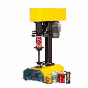 เครื่องปิดฝากระป๋องกึ่งอัตโนมัติแบบไฟฟ้า เครื่องซีลฝากระป๋อง PET - Product Image 1