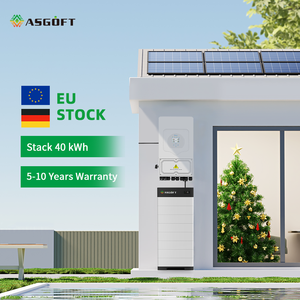 Sistema de Almacenamiento de Baterías de Litio LiFePO4 Apilable ASGOFT IP65 de 51.2V 20kWh 30kWh 40kWh para Hogar, Energía Solar e Híbrido, en Stock en Alemania - Product Image 5