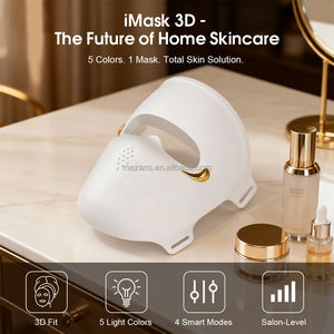 Masker Wajah LED Silikon 3D Baru 2026 630 nm & 850 nm OEM/ODM Profesional untuk Penggunaan di Rumah - Product Image 2