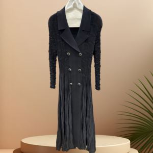 green emerald velvet dress Jiang Dan Menglu Europe Station 2022 Winter New Fashion Fashion Dress   Mon3e