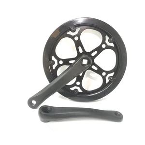 KEPIN коленчатый рычаг из алюминиевого сплава, двойная крышка, коленчатый рычаг 170 мм, звездочка, 52T, складной велосипедный коленчатый механизм - Product Image 1