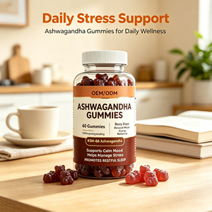 Gomitas de Ashwagandha para el Equilibrio Hormonal, Bienestar Reproductivo, Estilo de Vida Activo y Nutrición Diaria para Mujeres, Hombres, Adultos, Adolescentes y Personas Mayores - Product Image 3