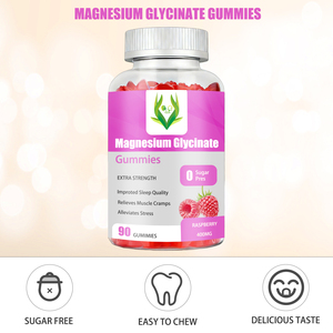 Offre Spéciale : Gommes de glycinate de magnésium avec vitamines D et B6, sans sucre, pour l'équilibre hormonal - Product Image 3