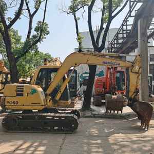 Nice Performance <b>Mini</b> Komatsu PC60-7 Hydraulic Tracked Excavator Japanese Made Used Komatsu PC60-7 Excavator for Sale - Product Image 3