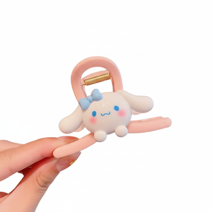 Accessori di tendenza per la decorazione dei capelli Vintage da donna eleganti clip a scatto in resina di strass vendita calda da 5cm per capelli disponibili per - Product Image 2