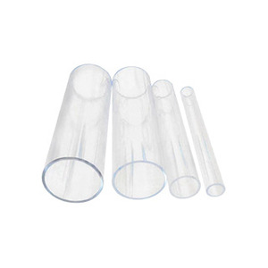 Transparent Round Plastic <b>Tubes</b> Various Sizes Clear Acrylic Cylinders for Crafting and DIY Projects - Product Image 1