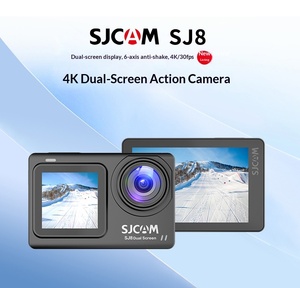 Cámara de Acción SJ8 con Pantalla Táctil Dual 360 <span class=keywords><strong>4K</strong></span> <span class=keywords><strong>HD</strong></span>, Resistente al Agua 30m, Zoom 8x, Memoria Integrada de 128GB, WiFi para Motocicleta - Product Image 3