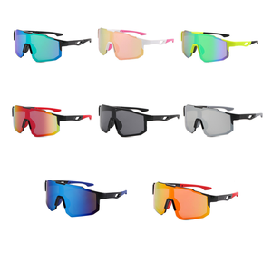 Outdoor Sports Cycling Windproof Sunshade Goggles Unisex European and American Style Colorful Motorcycle <strong>Large</strong> Frame <strong>Sunglasses</strong> - Product Image 5
