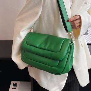 Sac bandoulière tendance en cuir PU, petit sac carré rétro, mini sac à main, sac à bandoulière pour femme - Product Image 4