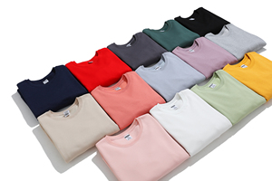 Sudadera informal serigrafiada DTG personalizada de alta calidad Diseño de letras sueltas <span class=keywords><strong>con</strong></span> cuello redondo largo y de gran tamaño para la temporada de otoño - Product Image 3