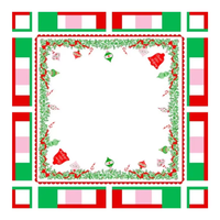 Mantel Individual Personalizable de Caucho Natural con Temática Navideña, Antideslizante y Silencioso para Celebrar el Día de Navidad y las Fiestas