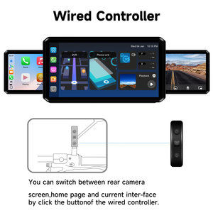 Hệ thống xe đạp thế hệ tiếp theo: Carplay/AA không dây, bsm Radar 77GHz, Xem phía sau 1080P, máy chủ TPMS + cảm biến + Máy ảnh - Product Image 5