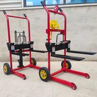 Chariot élévateur à palettes hydraulique manuel pliable KEYI Chine, type chariot tigre, mini, 0,5t, 500kg, 1000kg, en promotion