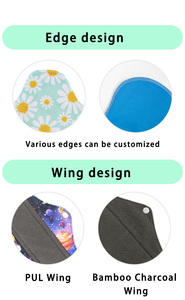 Women's Breathable Waterproof Sanitary Napkin <strong>Pads</strong> Raw Material Feminine Incontinence Liners for <strong>Swimming</strong> Customizable Private - Product Image 5
