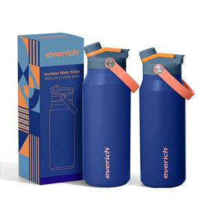 Bouteille d'eau isotherme en acier inoxydable sans BPA, 900 ml, à large ouverture, pour enfants, usage scolaire et extérieur - Product Image 2