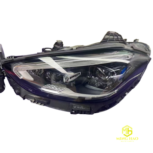 Feux avant Mercedes-Benz Classe C W206 C200, style pluie de météores, feux de jour, assemblage 6000K 8000 lumens 12V gauche - Product Image 6