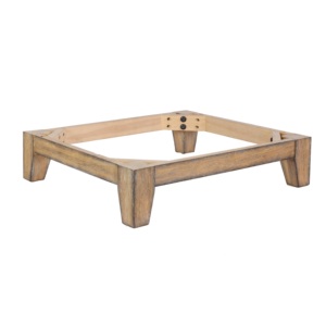 Cadre de base de canapé en bois massif durable pour hôtel et chambre à coucher Mobilier commercial Conception moderne Installation facile - Product Image 5