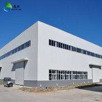 Bâtiments d'atelier en structure acier Q235/Q345 de conception moderne avec finition galvanisée à chaud, recyclables, garantie 1 an