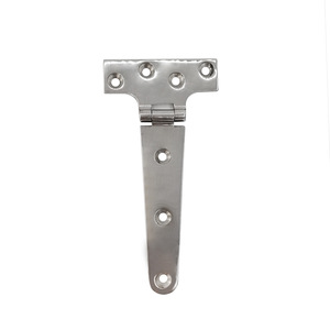 บานพับรูปตัว T ขนาด 150x75 มม. สแตนเลส 6 รู สำหรับตู้ครัวอุตสาหกรรม - Product Image 1