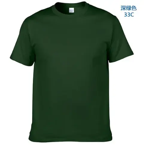 Kurzarm Hochwertiges Blank Custom T-Shirt Baumwolle Custom Siebdruck T-Shirt Für Männer T-Shirt