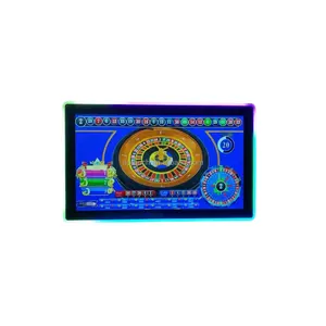 19inch 21.5inch 22inch ELO/3M driver capacitive touch monitor with LED lights wofk for R-oulette/POG/Texas Keno