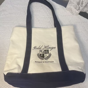 Sac fourre-tout en toile structurée pour bateau, avec logo brodé ODM, poignée double renforcée, poche zippée, fournisseur en gros pour le marketing d'entreprise - Product Image 4