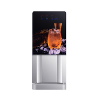 120kg/24hrs d'économie d'énergie Smart Technical Ice Water Makers Distributeur de machine à glace à eau froide