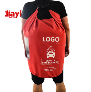 Coperta antincendio di emergenza estrema all'ingrosso per auto elettriche 6x8m & 6x9m copertura estinguente in fibra di vetro - Product Image 3