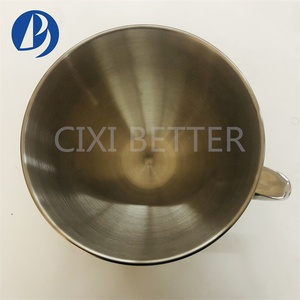 Vente d'usine <span class=keywords><strong>Bol</strong></span> mélangeur en acier inoxydable 4,5QT 5QT avec poignée pour accessoires d'attache KA - Product Image 2