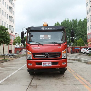 Çin DAYUN 4x2 monte vinç kamyon ağırlık kaldırma için 6 Ton 8 Ton teleskopik bomlu vinç kamyon - Product Image 3