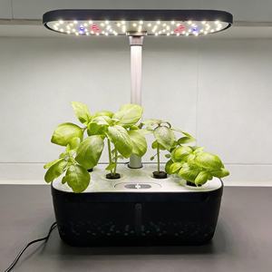 ชุดปลูกพืชไฮโดรโปนิกส์แบบหมุนเวียนน้ำ พร้อมไฟ LED สำหรับปลูกพืชในร่ม ปลูกสมุนไพรและเพาะเมล็ดผัก - Product Image 2