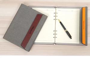 Doanh nghiệp độc đáo Bộ Quà Tặng Hành Chính Nhật ký văn phòng Bộ Quà Tặng dorin máy tính xách tay xoắn ốc khâu chủ đề da PVC giấy vải PP - Product Image 6