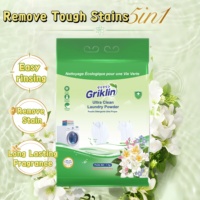 Détergent en poudre pour le lavage Formule supérieure Détergent pour le nettoyage Lessive en poudre Lavage à la main