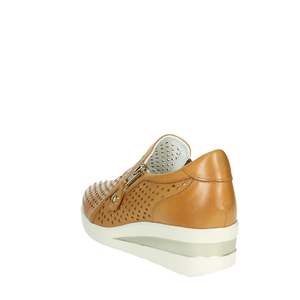 Sandalias de cuña de cuero sin cordones para mujer Cinzia Soft, talla 36 37 38 39 40 - Product Image 1