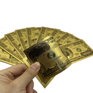 Pas de monnaie monnaie plastique usd millions de dollars billets plaqués feuille d'<span class=keywords><strong>or</strong></span> <span class=keywords><strong>en</strong></span> stock - Product Image 5