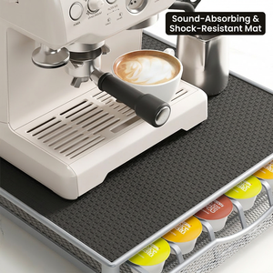 Cajón de Almacenamiento Metálico para <span class=keywords><strong>Cápsulas</strong></span> K-Cup, Organizador Multifuncional para <span class=keywords><strong>Cápsulas</strong></span> de Café, Estante de Almacenamiento para Encimera de Cocina - Product Image 5