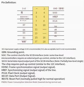 Placa de aprendizaje de microordenador de un solo chip, placa de desarrollo de fotos, módulo de cámara Zave Ov7670, 2 unidades - Product Image 4